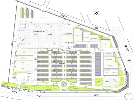Projet de construction d’un centre commercial à Kenitra